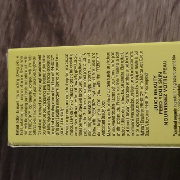 NEW Juice Beauty Prebiotix flash facial - Picture 2 of 5